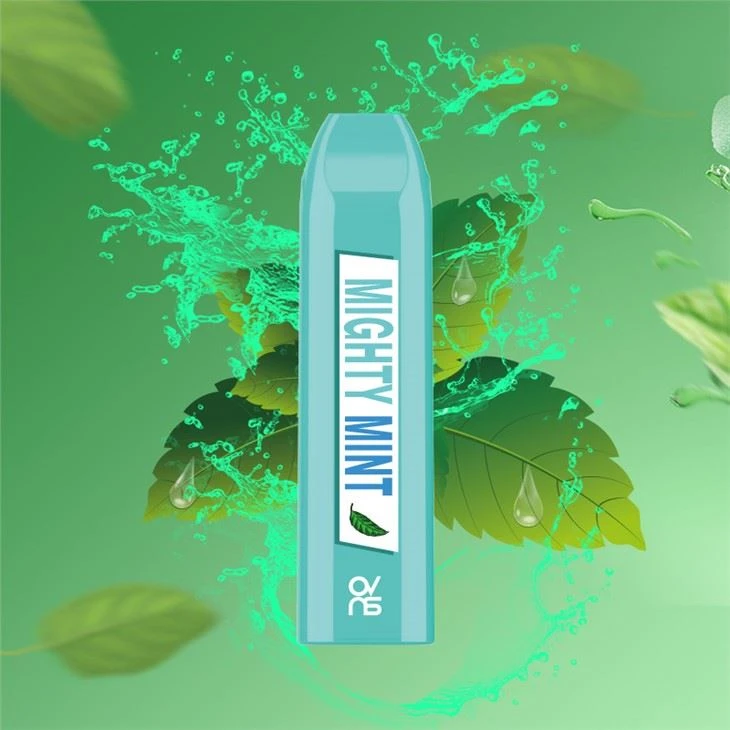 Virkistävä Cool Mint kertakäyttöinen höyrysarja