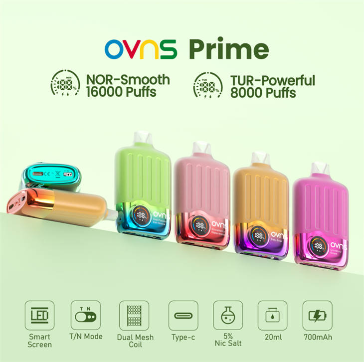 OVNS Prime 16K -puffit
