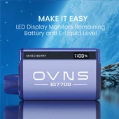 LED-näyttö Kertakäyttöinen Vape